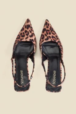Leopard Print Kitten Heel Slingback Court Shoes 10 Leopard Print Kitten Heel Slingback Court Shoes -Sosandar Fashion Store web 2407 box a24fw005nlbn01 2