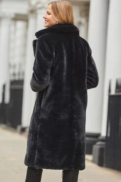 Black Luxury Faux Fur Longline Coat -Sosandar Fashion Store web 2409 20 a24ow017bk0001 a20tk008bk0001 s23bp010bk0001 20 143