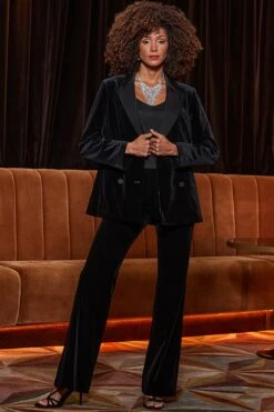 Silver Diamante Fringe Necklace -Sosandar Fashion Store web 2409 28 a24ow080bk0001 a24bw046bk0001 28 214 2