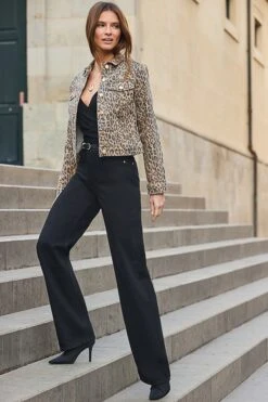 Leopard Print Denim Jacket -Sosandar Fashion Store web 2501 59 s25od003bral01 s22bd002bk0001 59 019