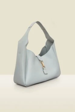 Grey Blue Soft Faux Leather Bag 8 Grey Blue Soft Faux Leather Bag -Sosandar Fashion Store web 2501 box s25ac032be0037 2