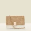 Natural & White Raffia Cross Body Bag 1 Natural & White Raffia Cross Body Bag -Sosandar Fashion Store web 2501 box s25ac035nl0003 1