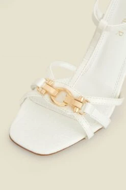 Ecru Strappy Sandal With Gold Buckle Trim 11 Ecru Strappy Sandal With Gold Buckle Trim -Sosandar Fashion Store web 2501 box s25fw007eu0001 3