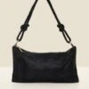 Black Rhinestone Knot Detail Bag -Sosandar Fashion Store web 2506 box a23ac016bk0001 481