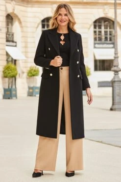 Camel High Waisted Fluid Wide Leg Trousers -Sosandar Fashion Store web 2508 126 a25bw030be0040 a24tk280bk0001 a25ow048bk0001 126 019