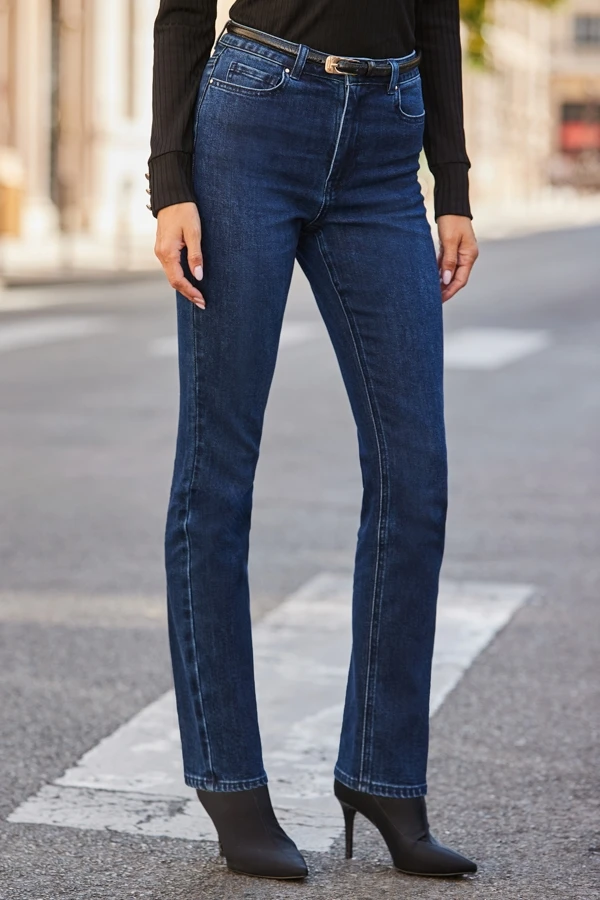 Dark Indigo Super Soft Slim Leg Jeans 7 Dark Indigo Super Soft Slim Leg Jeans - Image 5