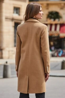 Camel Coat With Luxe Gold Buttons -Sosandar Fashion Store web 2508 63 a25ow038nl0008 a25tk462bk0001 a23bd028bk0001 63 192