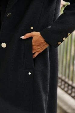 Black Premium Longline Wool Mix Coat With Leopard Print Lining 15 Black Premium Longline Wool Mix Coat With Leopard Print Lining -Sosandar Fashion Store web 2509 33 a25ow005bk0001 a24bd030bk0001 33 174