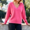 Pink Super Soft Knit Jumper 2 Pink Super Soft Knit Jumper -Sosandar Fashion Store web 32 a19ol004pk0020 s22tk617pk0020 a21bd095gy0001 235