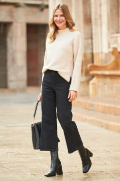 Cream Metallic Turtleneck Cable Detail Jumper 12 Cream Metallic Turtleneck Cable Detail Jumper -Sosandar Fashion Store web 50 a22bd022bk0001 a22tk560nl0003 025 1