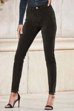 Black Velvet Skinny Jeans -Sosandar Fashion Store web 79 a20bd008bk0001 129 rc 1