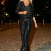 Black Sequin Wide Leg Trousers -Sosandar Fashion Store web 8 a21tw070 a20ow051nl 073 black rt