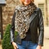 Leopard Print Scarf -Sosandar Fashion Store web a20ac025 70038