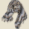 Amber Soft Grey Leopard Print Oversized Scarf -Sosandar Fashion Store web a21ac016 c