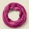 Penny Bright Pink Rib Knitted Snood -Sosandar Fashion Store web a21ac038be a rt