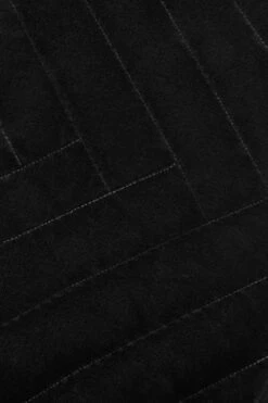 Black Soft Velvet Quilted Tassel Detail Cross Body Bag 12 Black Soft Velvet Quilted Tassel Detail Cross Body Bag -Sosandar Fashion Store web a22ac009bk d