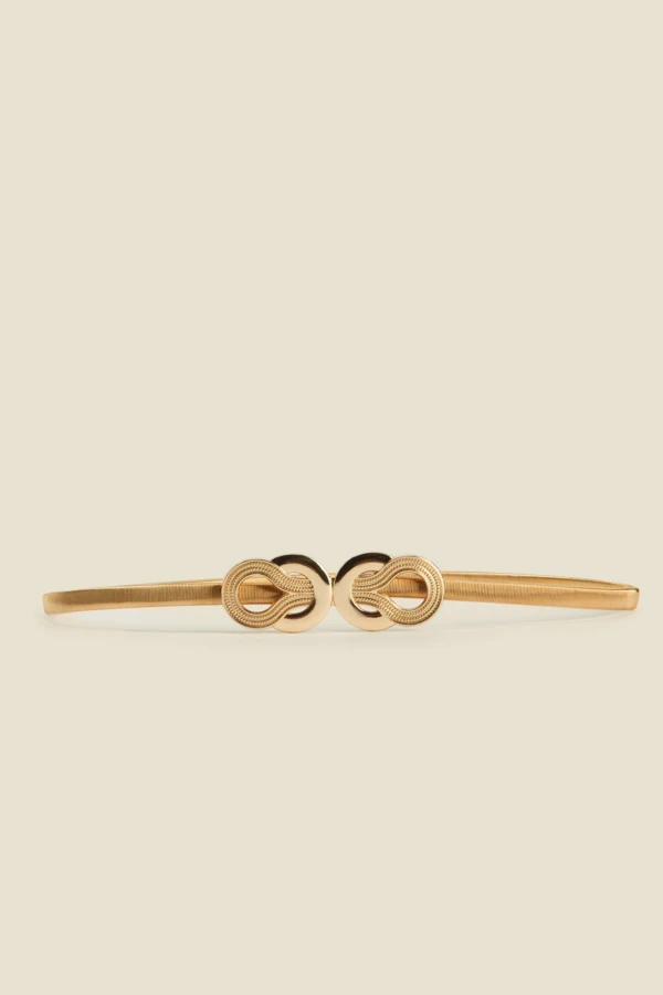 Gold Round Link Waist Belt 5 Gold Round Link Waist Belt - Image 3