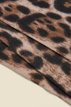 Leopard Print Super Soft Scarf -Sosandar Fashion Store web a22ac043ld 3
