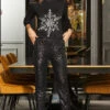 Black Snowflake Silver Sequin Jumper -Sosandar Fashion Store web rt 148 a22tk505bk0001 a22bw014bk0001 027
