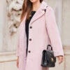 Soft Pink Super Cosy Faux Fur Coat -Sosandar Fashion Store web rt 89 a22ow061pk0014 288
