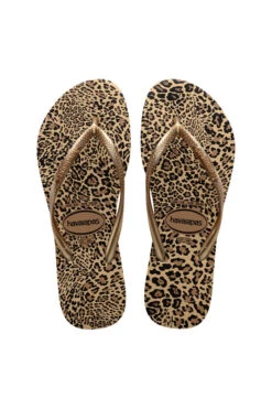 Havaianas Leopard Slim Flip Flops