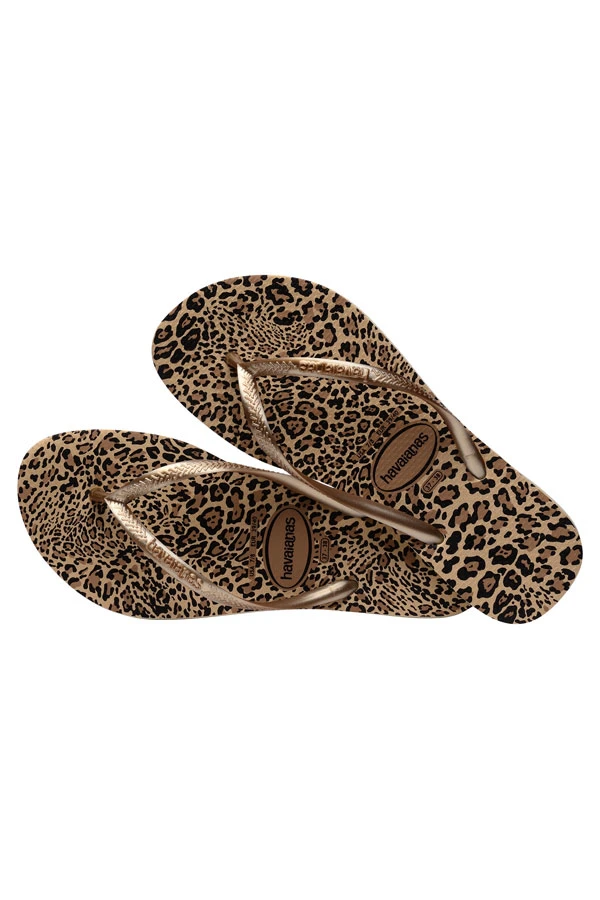 Havaianas Leopard Slim Flip Flops 6 Havaianas Leopard Slim Flip Flops - Image 4