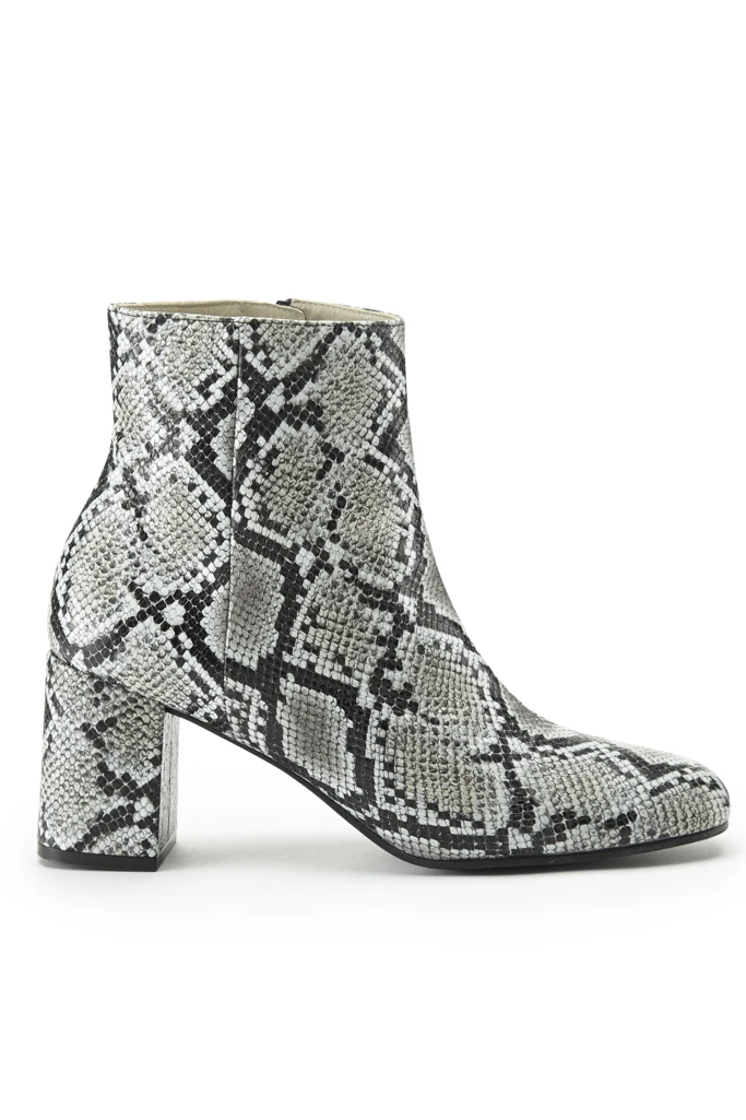 Anna Snake Leather Ankle Boot 5 Anna Snake Leather Ankle Boot - Image 3
